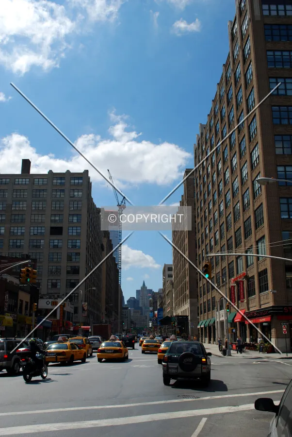 Looking southwards in Soho