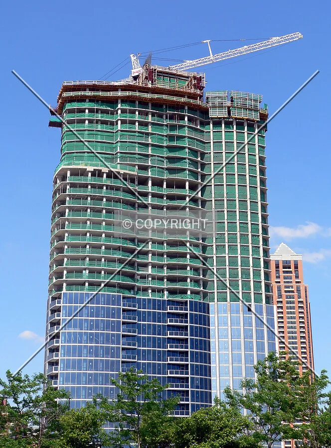 View to the west from Lakeshore Drive