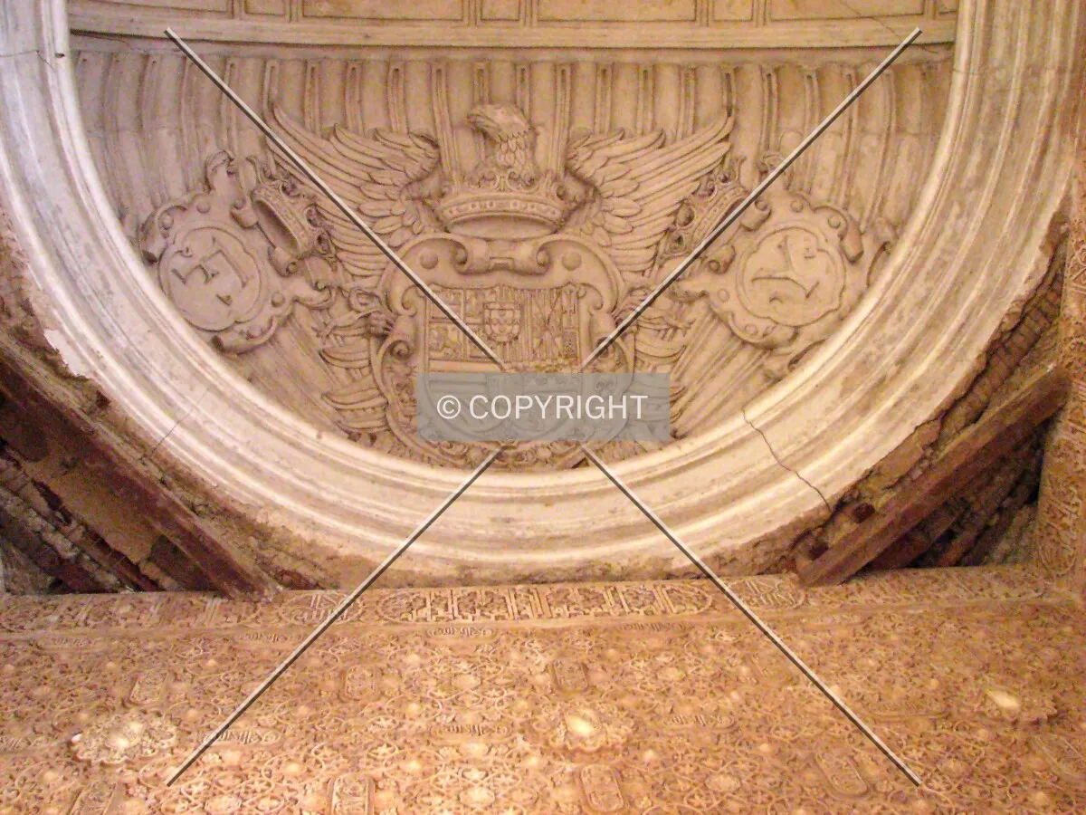 Detail of the vault of Sala de Mocarabes
