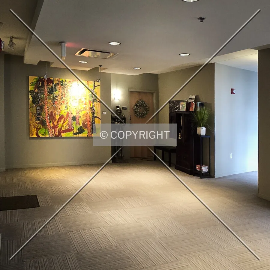 10th floor hallway; April 23, 2024