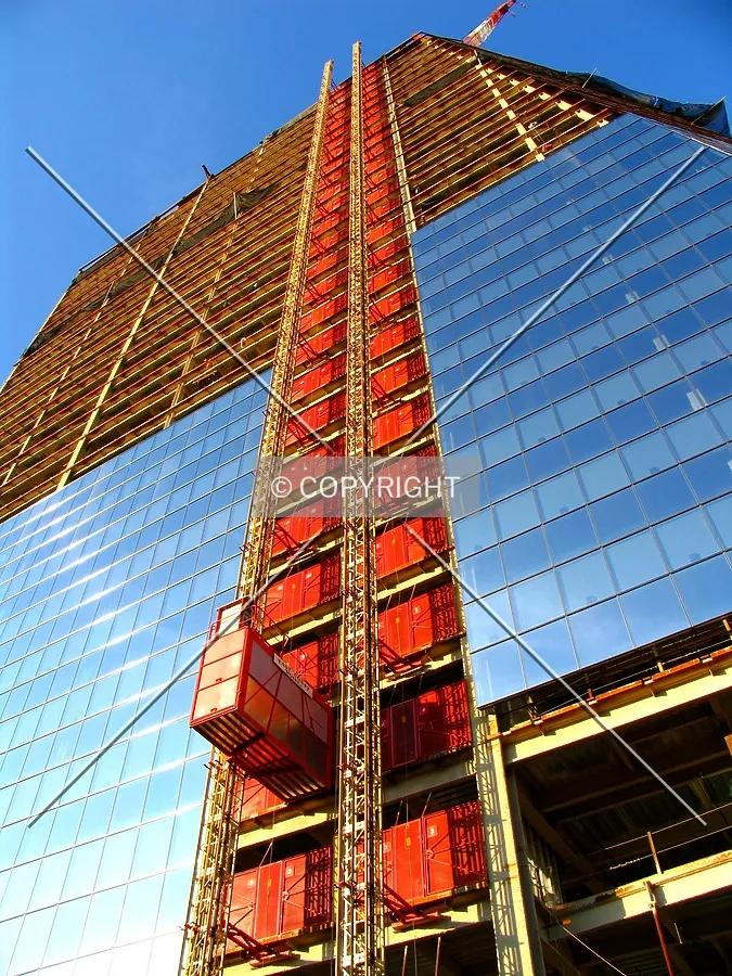 Looking up the south side from the southeast
