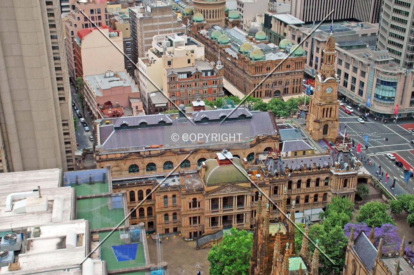 Elevated view