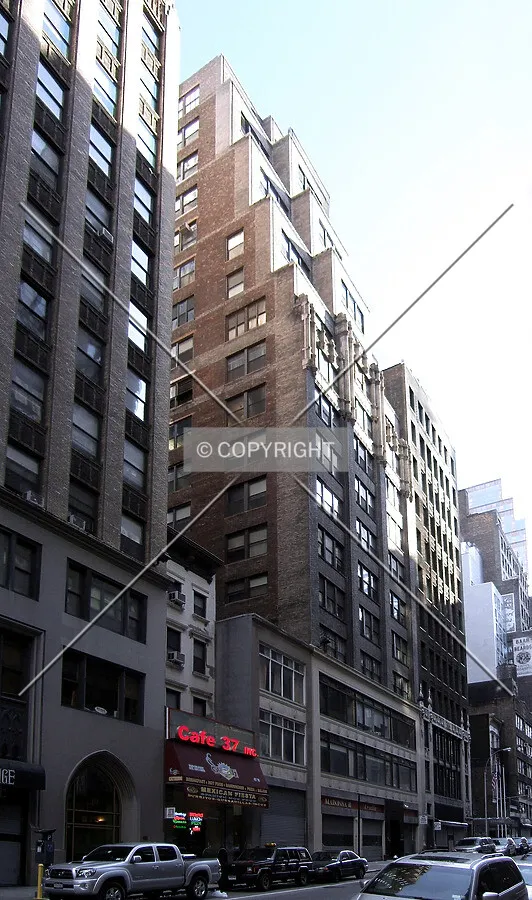 View from the west on 37th Street
