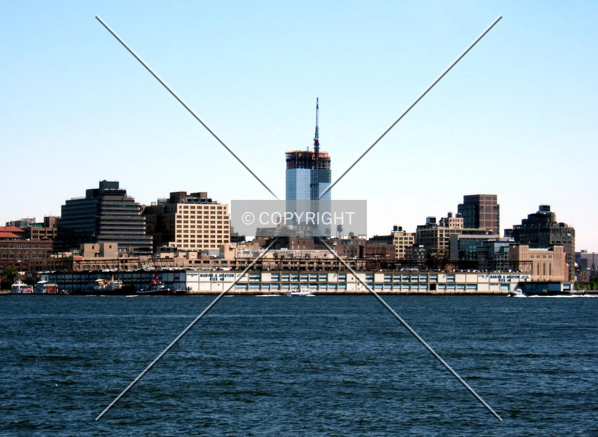 View from the northwest toward SoHo