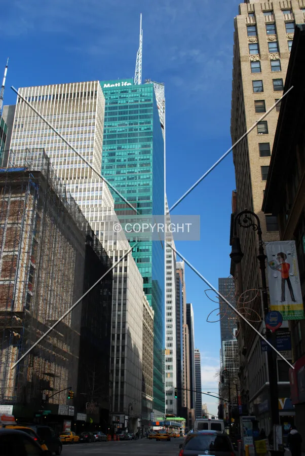 View northwards in Midtown