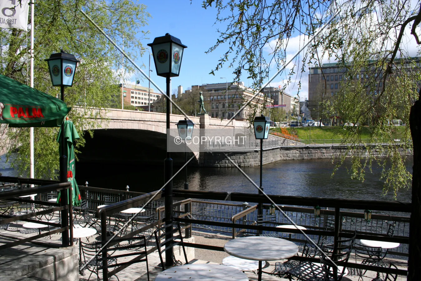 Downtown Tampere, by the river