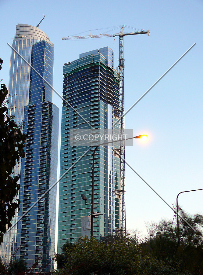View to the southeast from Michigan Avenue