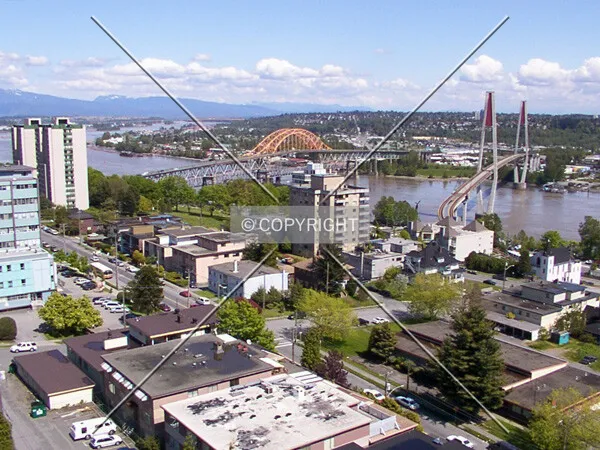 Overlooking the Fraser River to the northeast