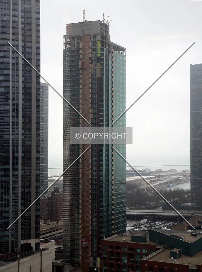 View to the east from NBC Tower
