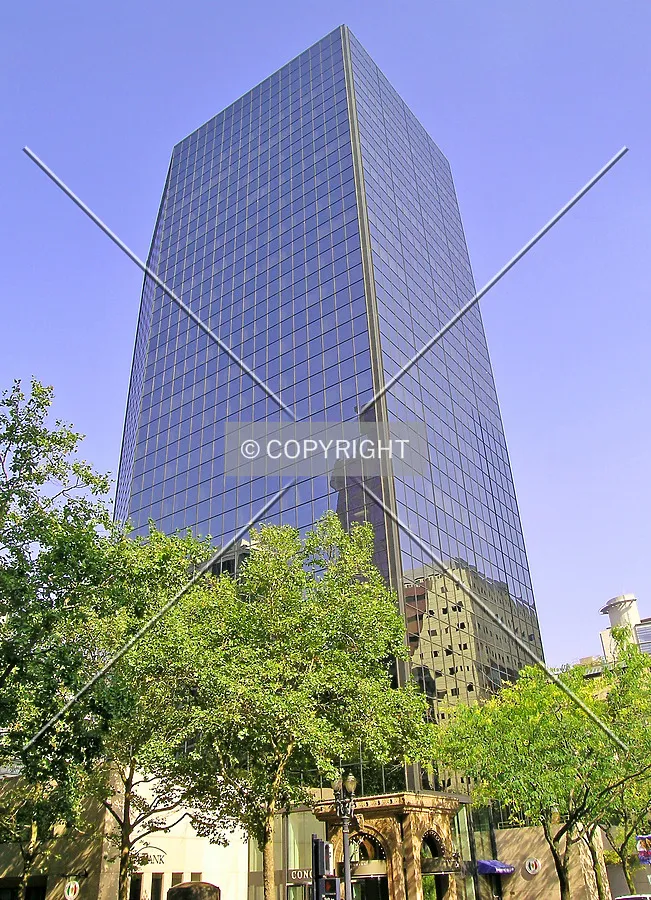 Northeastern view of the building