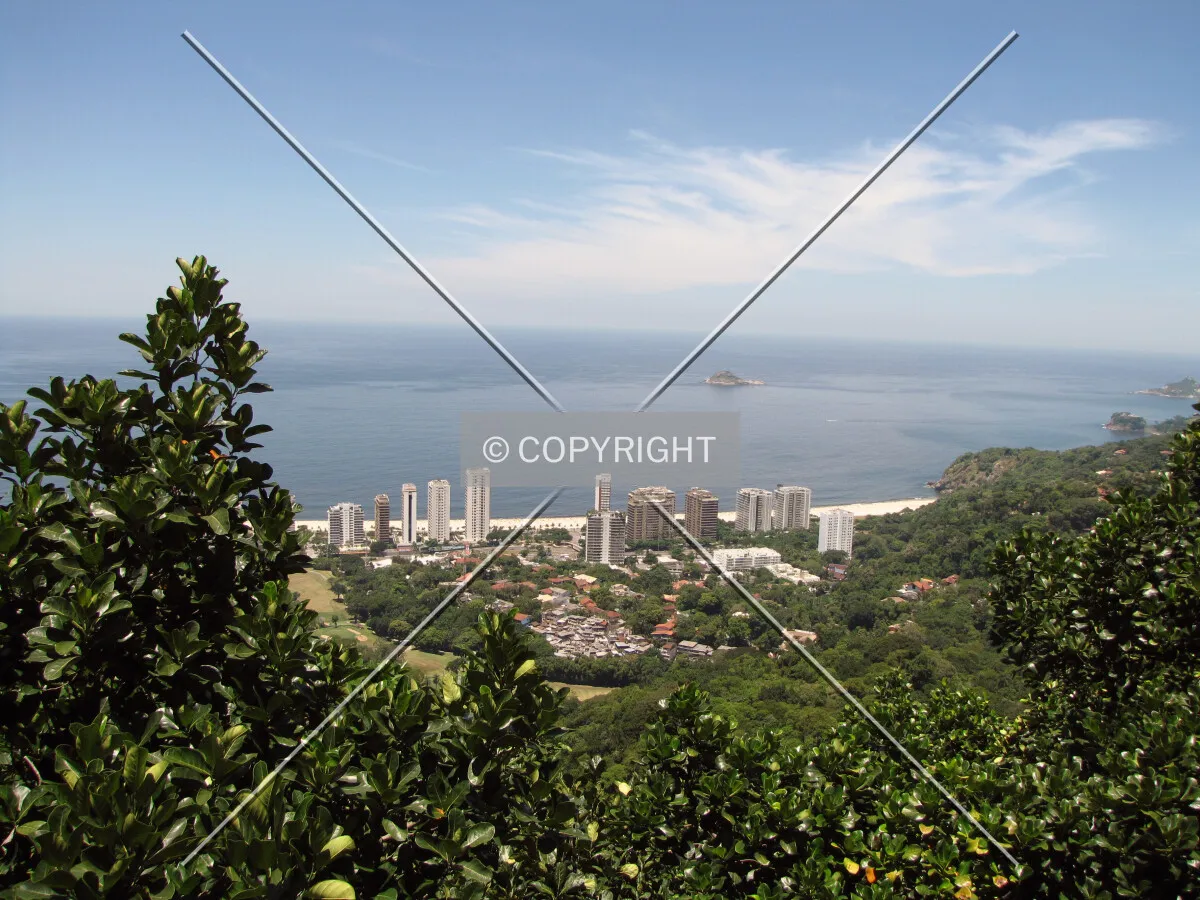 São Conrado seen from Pedra Bonita