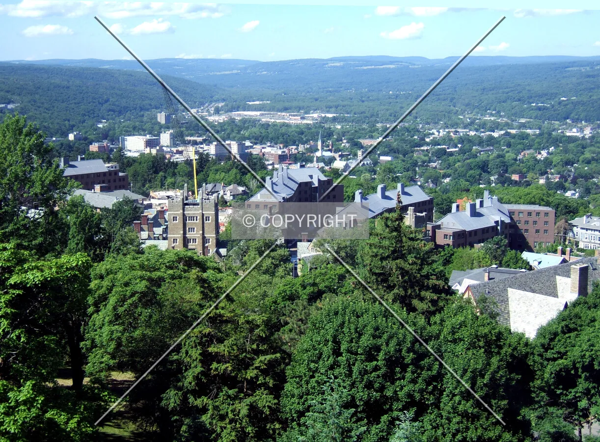 West campus dormitories seen from the northeast