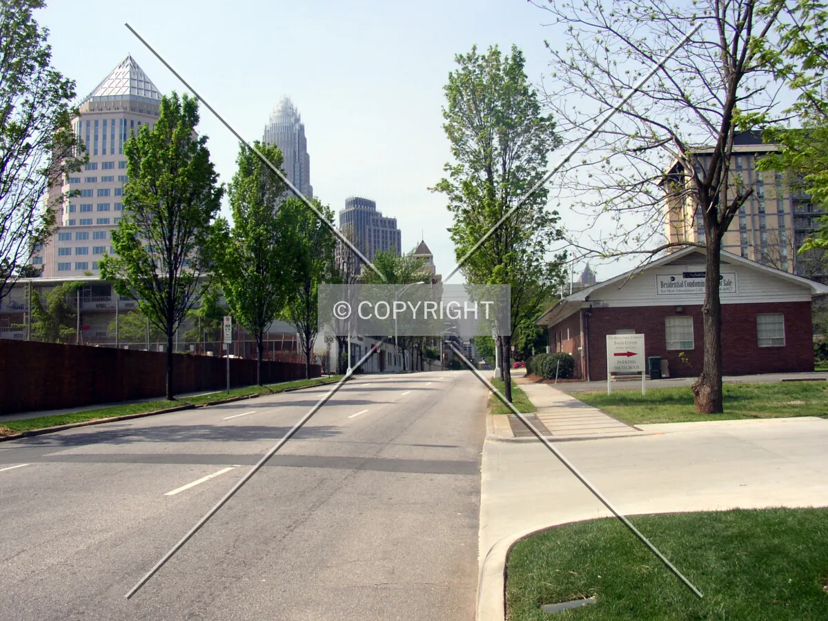 Looking south from West 10th Street