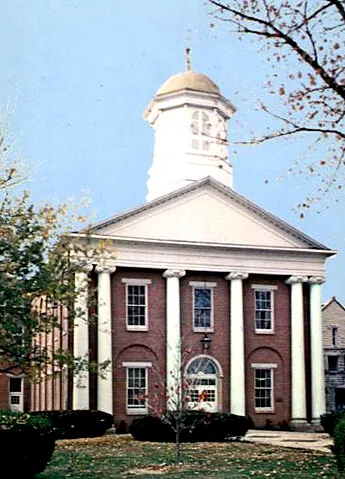 Vintage view from the southeast