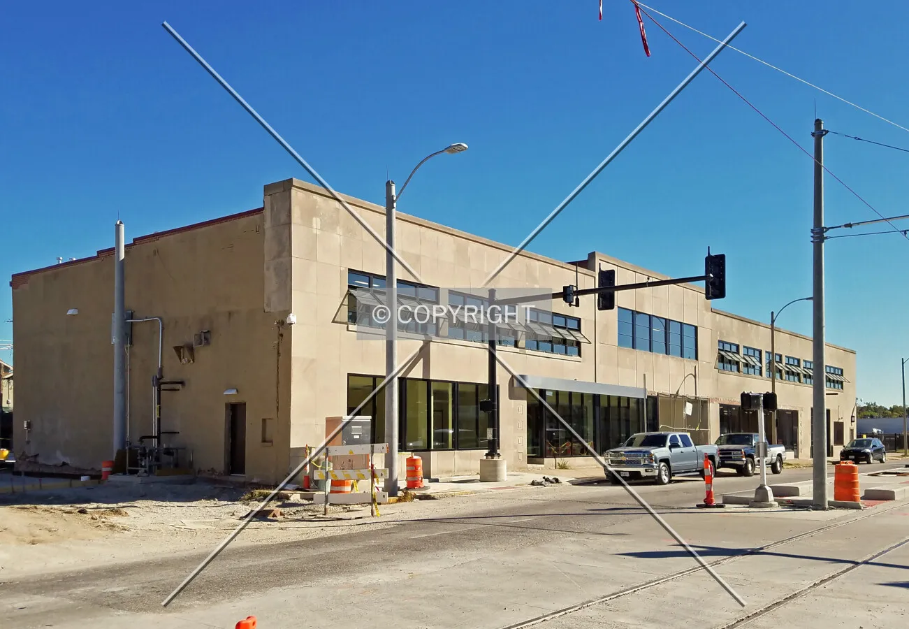 View from the southwest during renovation; October 8, 2016