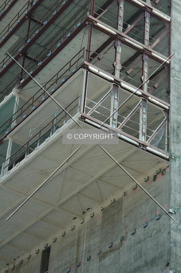 Projection above the base