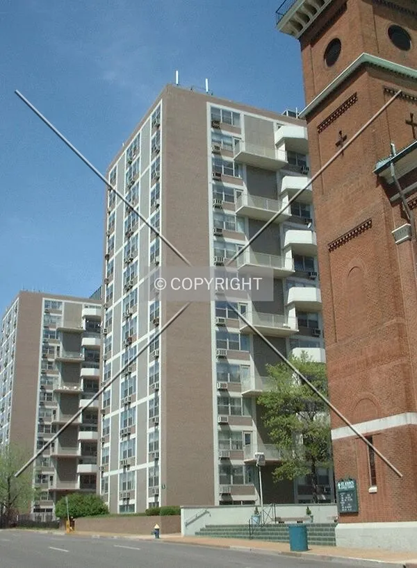 Southeast corner from Chestnut Street