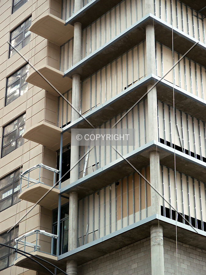 Detail of the northeast corner