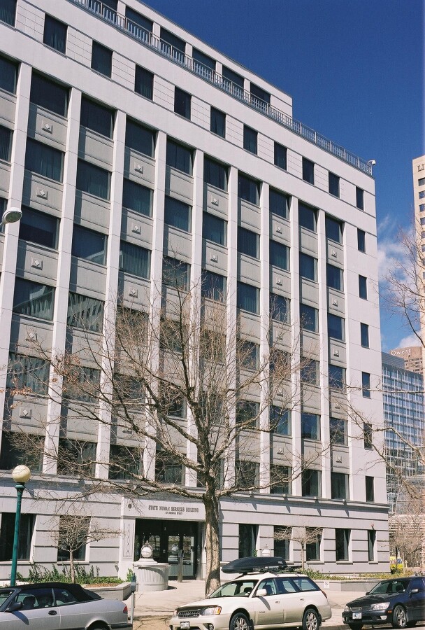 View from the southeast
