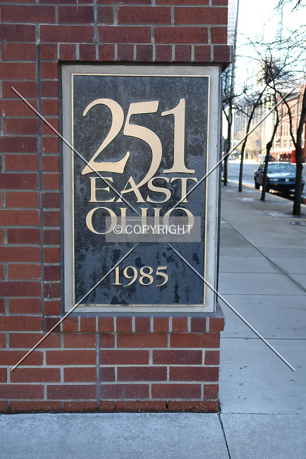 251 East Ohio - Building Sign