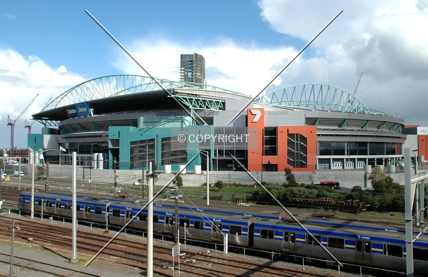 View from the northeast