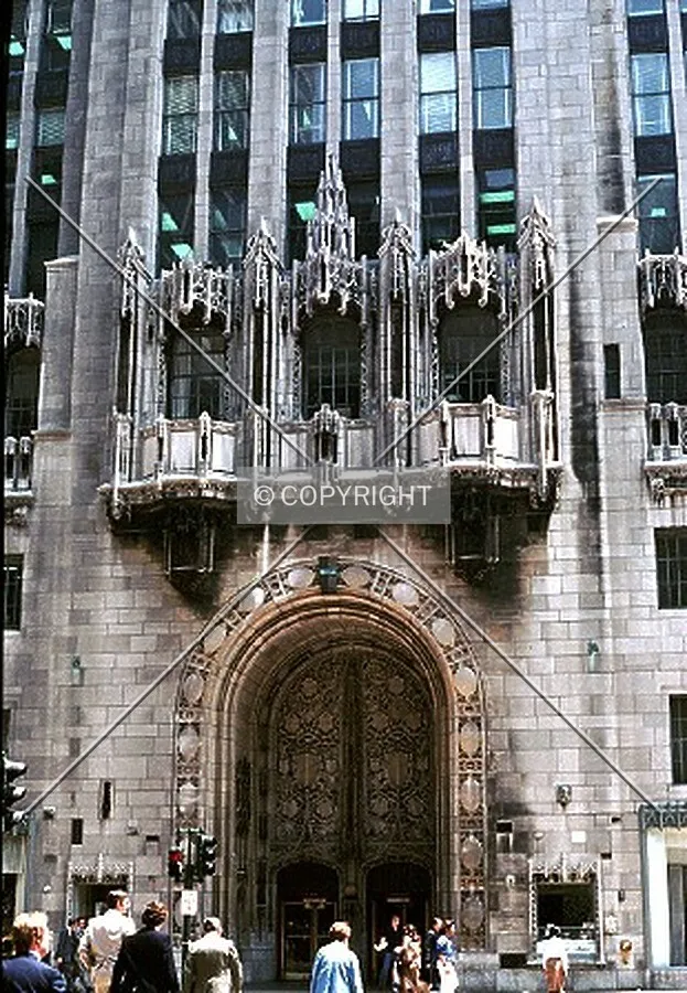Entrance on Michigan Avenue