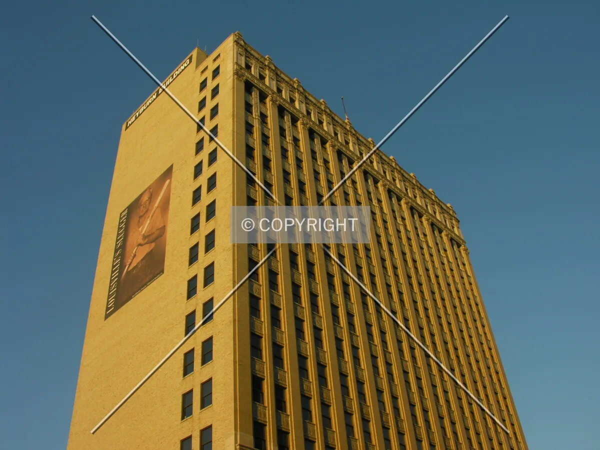 Looking up from Broadway