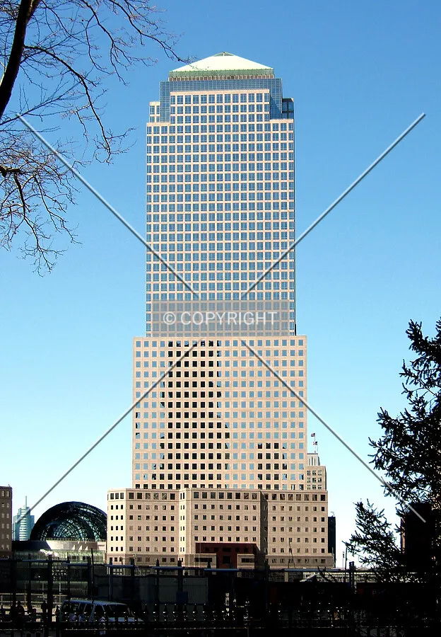 View from the southeast across the World Trade Center site