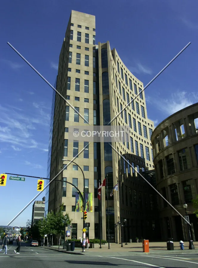 View east along Georgia Street
