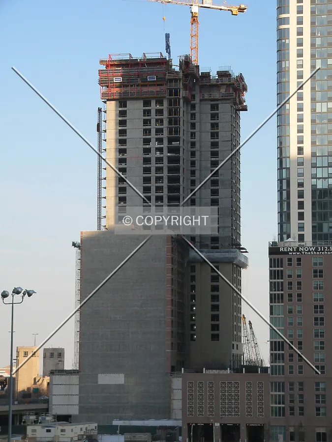 View to the east from Columbus Drive