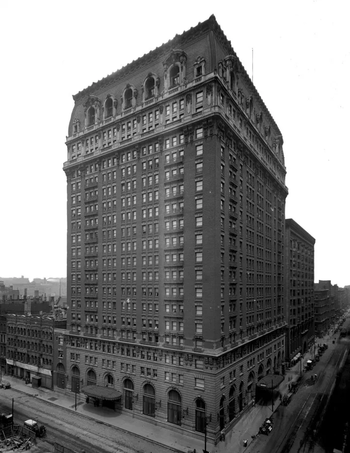 View from the southeast