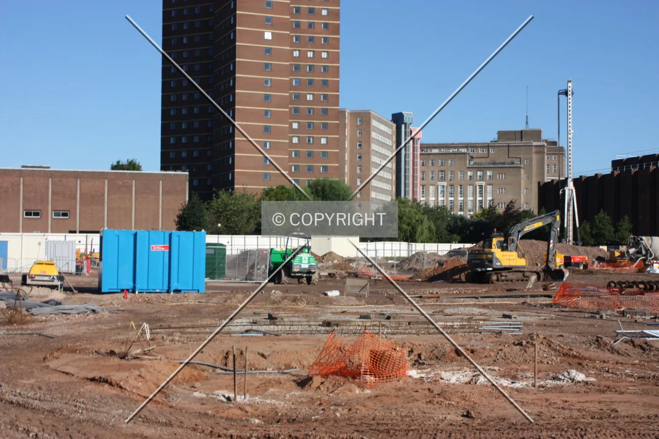Looking into the site