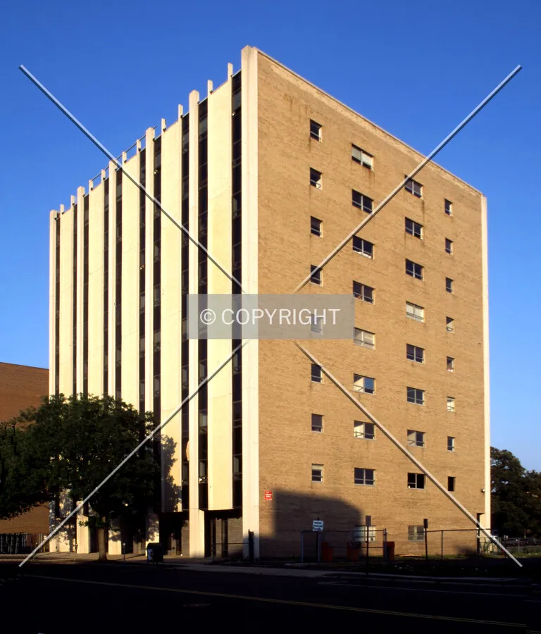 View from the southwest across Evergreen Place