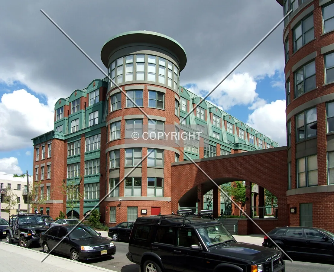 View from the southeast across 9th Street