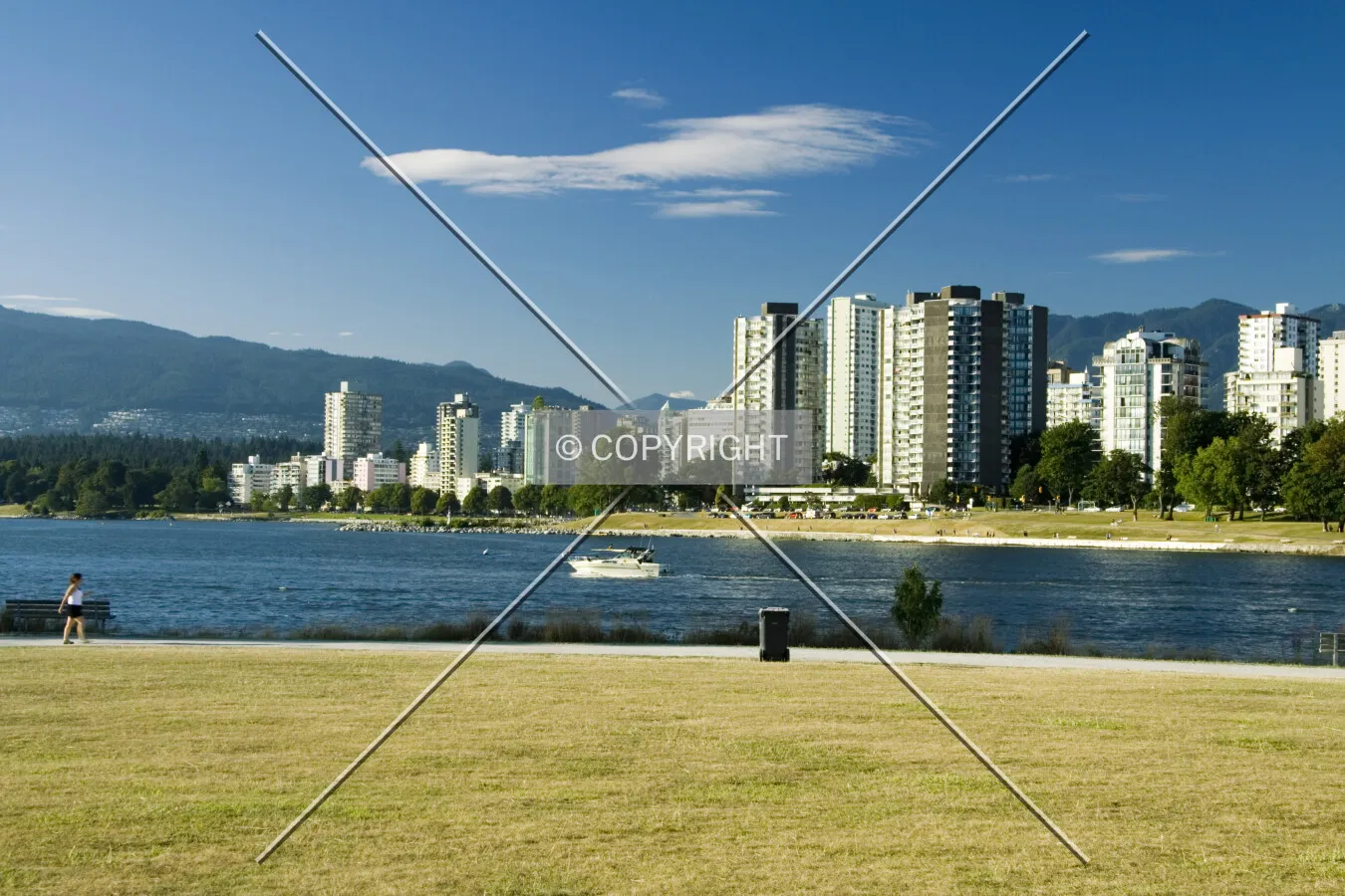 West End skyline
