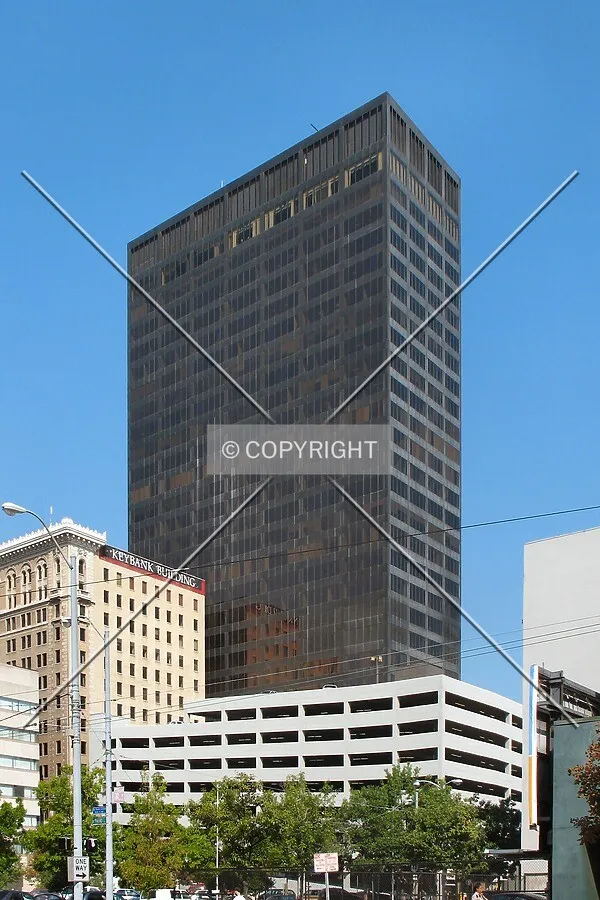 View to the northwest from East 3rd Street