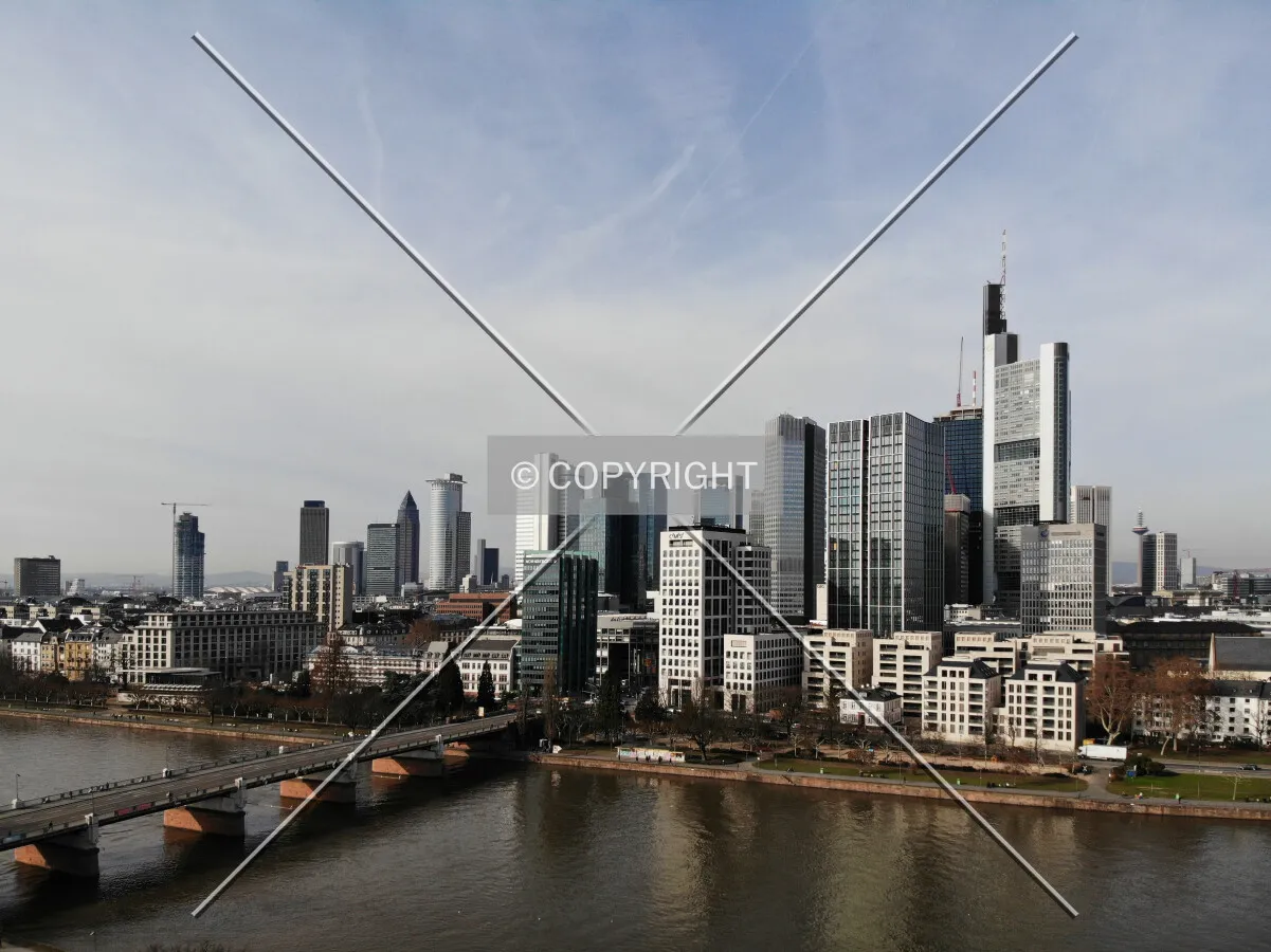 Central Banking District (CBD) in Frankfurt