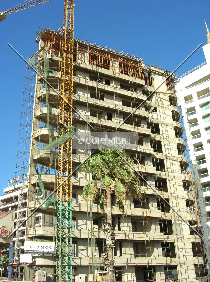 View from street level