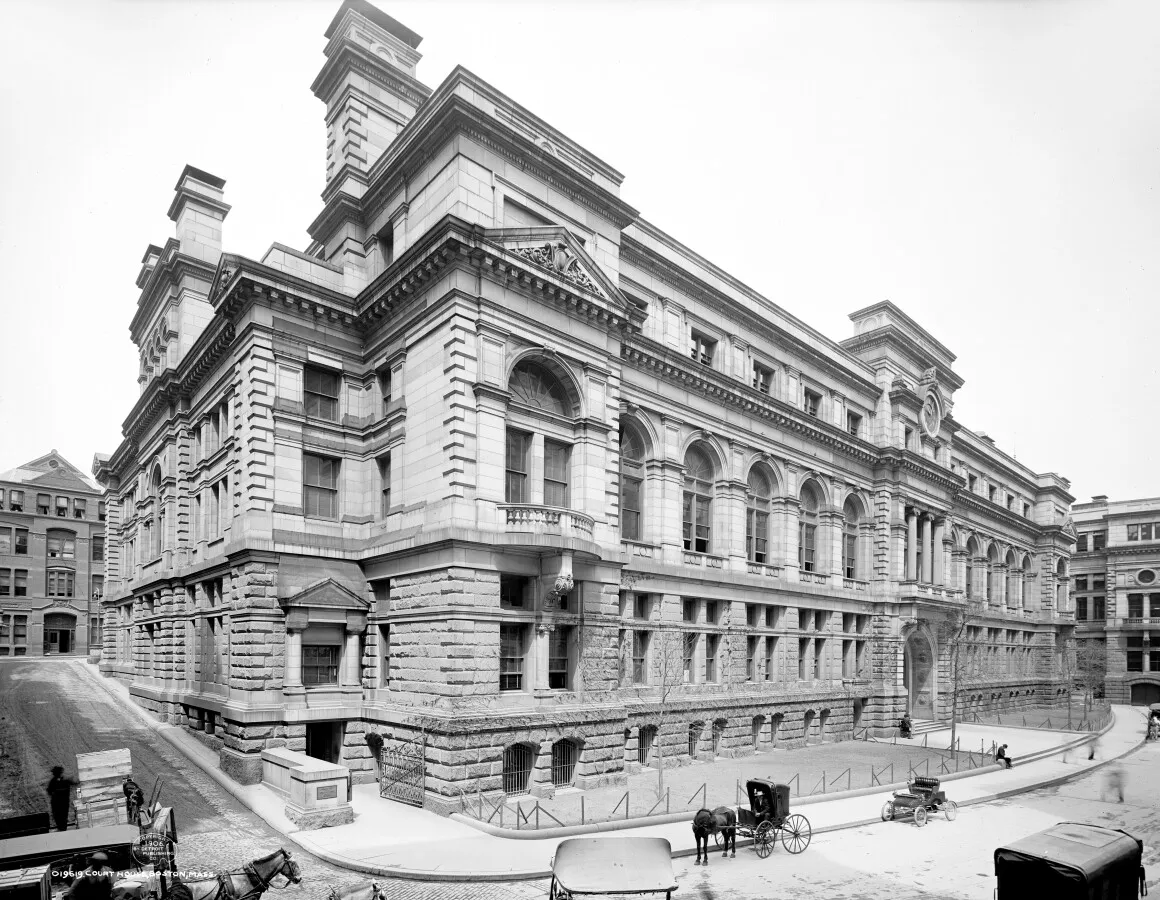 Vintage view from the southeast
