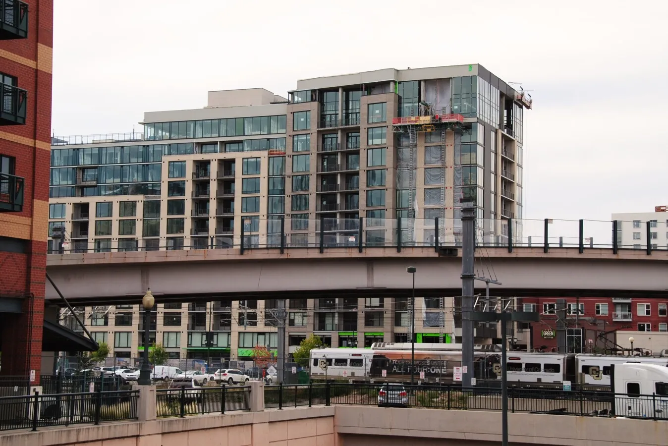 Distant view from the east