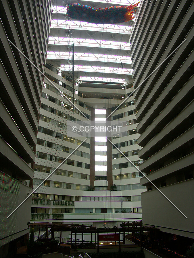 View of atrium
