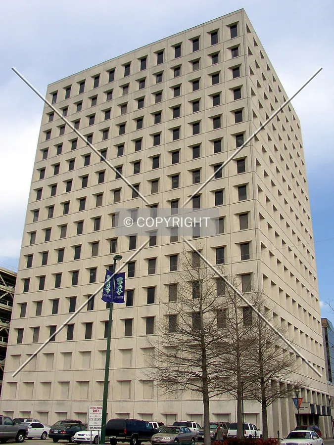 Looking northwest from Jefferson Street