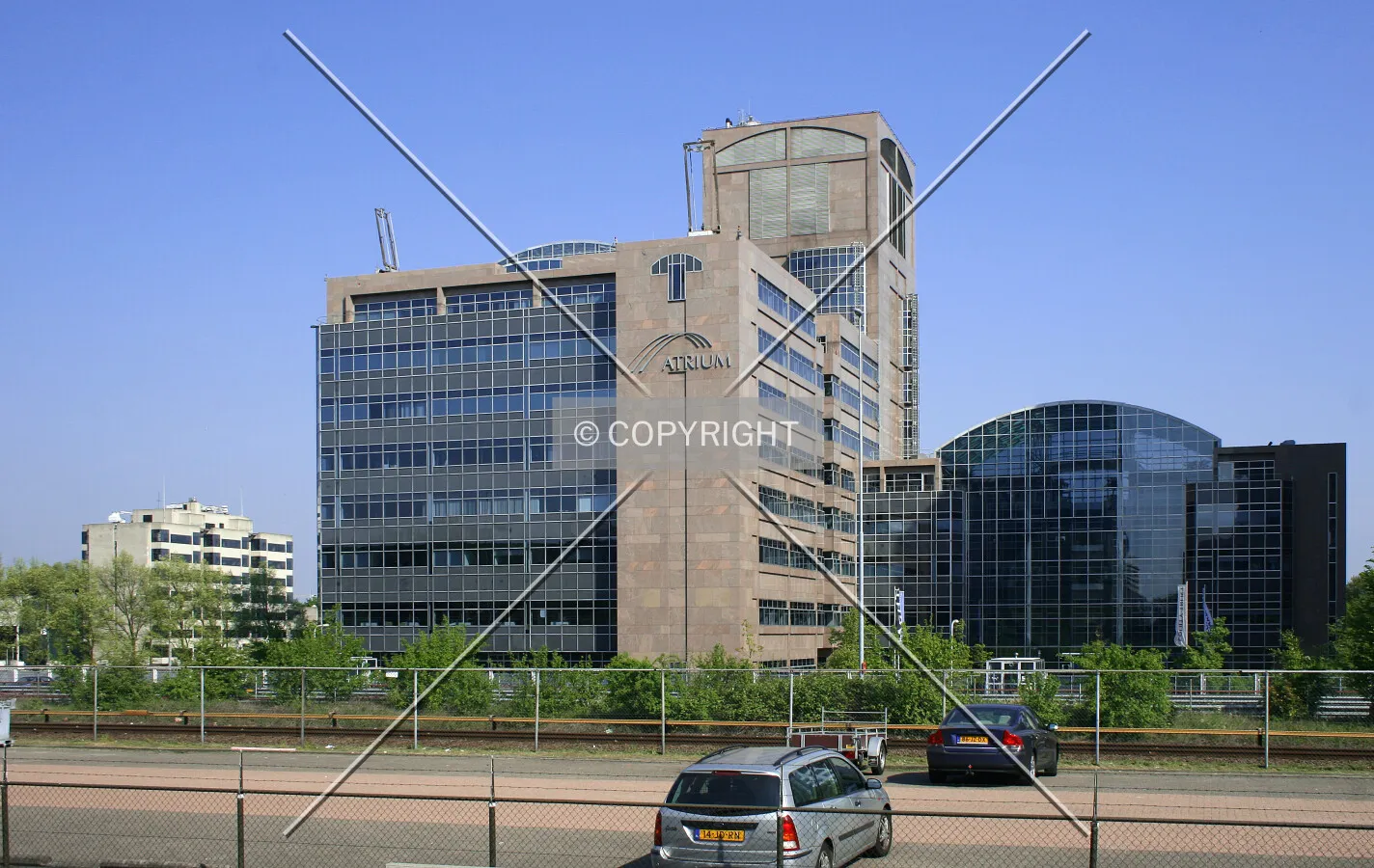 View from Amsterdam Zuid train station