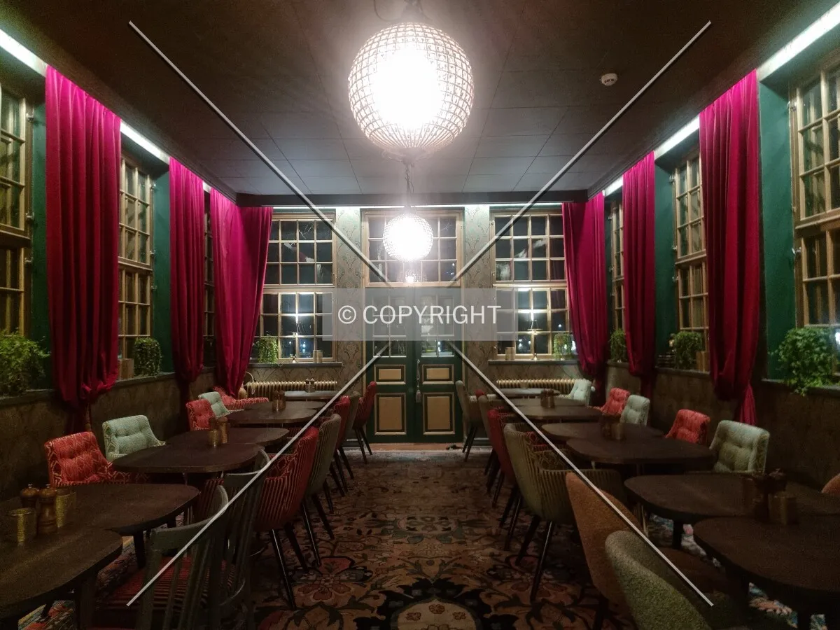 Dining room in a restaurant