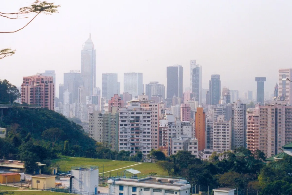 Happy Valley seen from Stubbs Road