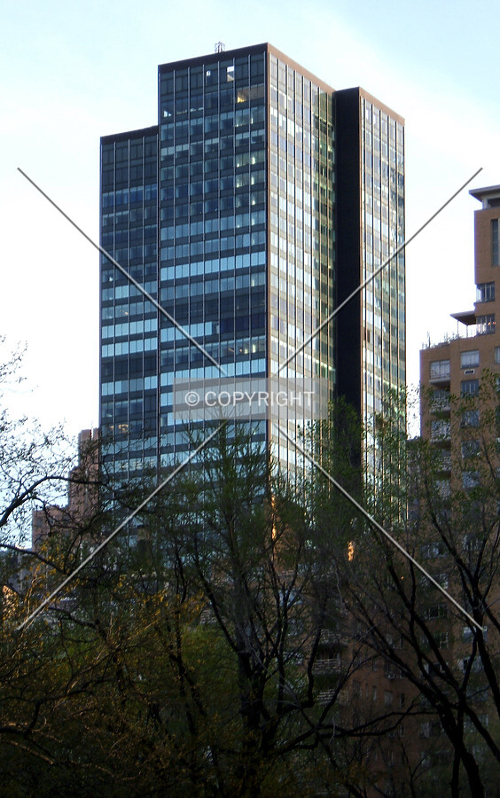 View from the north in Central Park