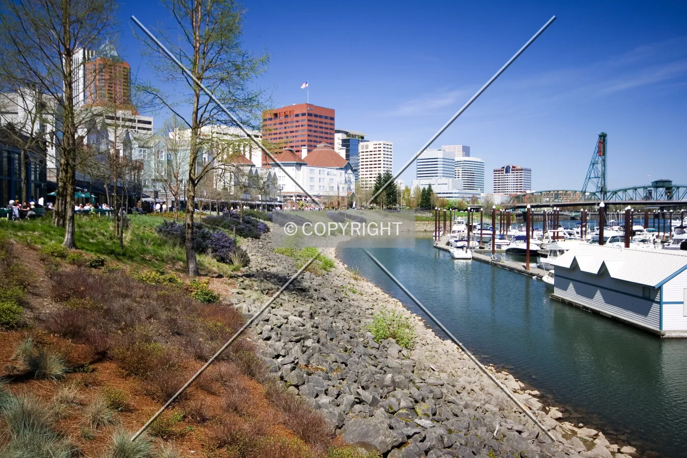 Viewed from River Place