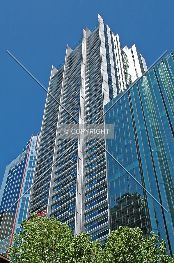 Looking up from Sydney Square