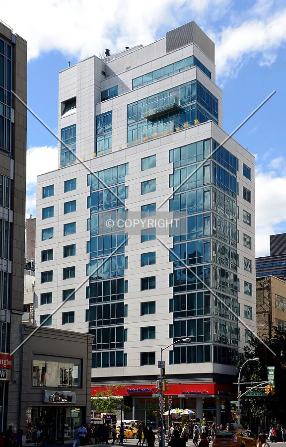 View from the northeast across 14th Street