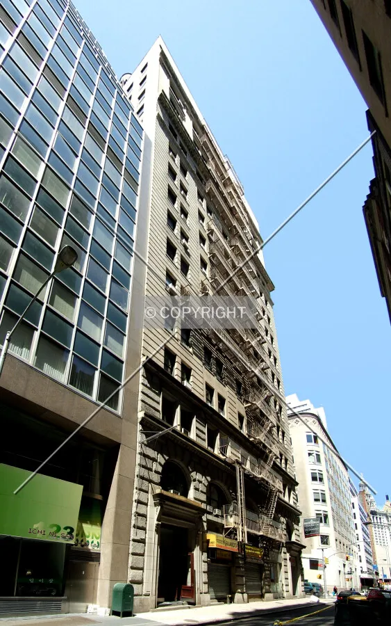 View from the south across William Street